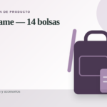 Imagen editorial provisional de Maname 14 bolsas