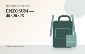 Imagen editorial provisional de ENZOSUM 40x20x25