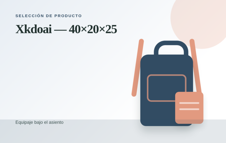 Imagen editorial provisional de Xkdoai 40x20x25