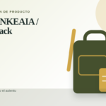 Representación editorial de la mochila AHENKEAIA / Vacpack