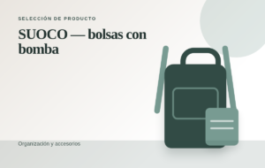 Representación editorial de las bolsas de vacío SUOCO