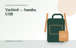 Imagen editorial provisional de Vacbird USB